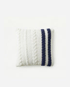 Snug Braided Two-Stripes Throw Pillow - Che Cose Belle