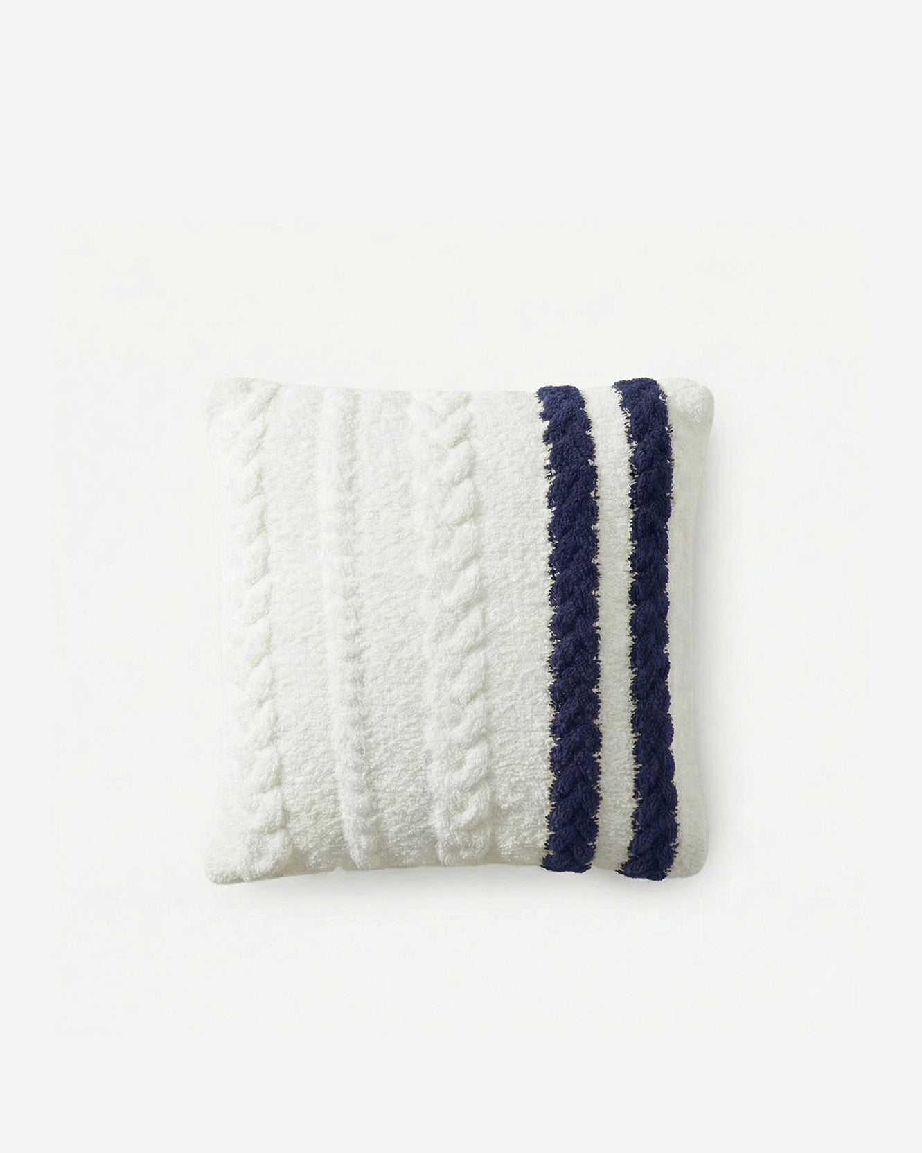 Snug Braided Two-Stripes Throw Pillow - Che Cose Belle