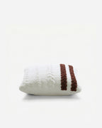 Snug Braided Two-Stripes Throw Pillow - Che Cose Belle