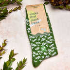Socks that Plant Trees (Green Branches) - Che Cose Belle
