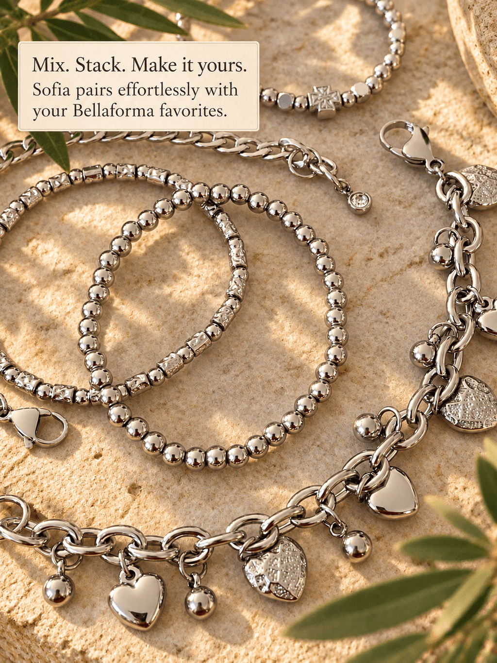 SOFIA HEART BRACELET - Che Cose Belle