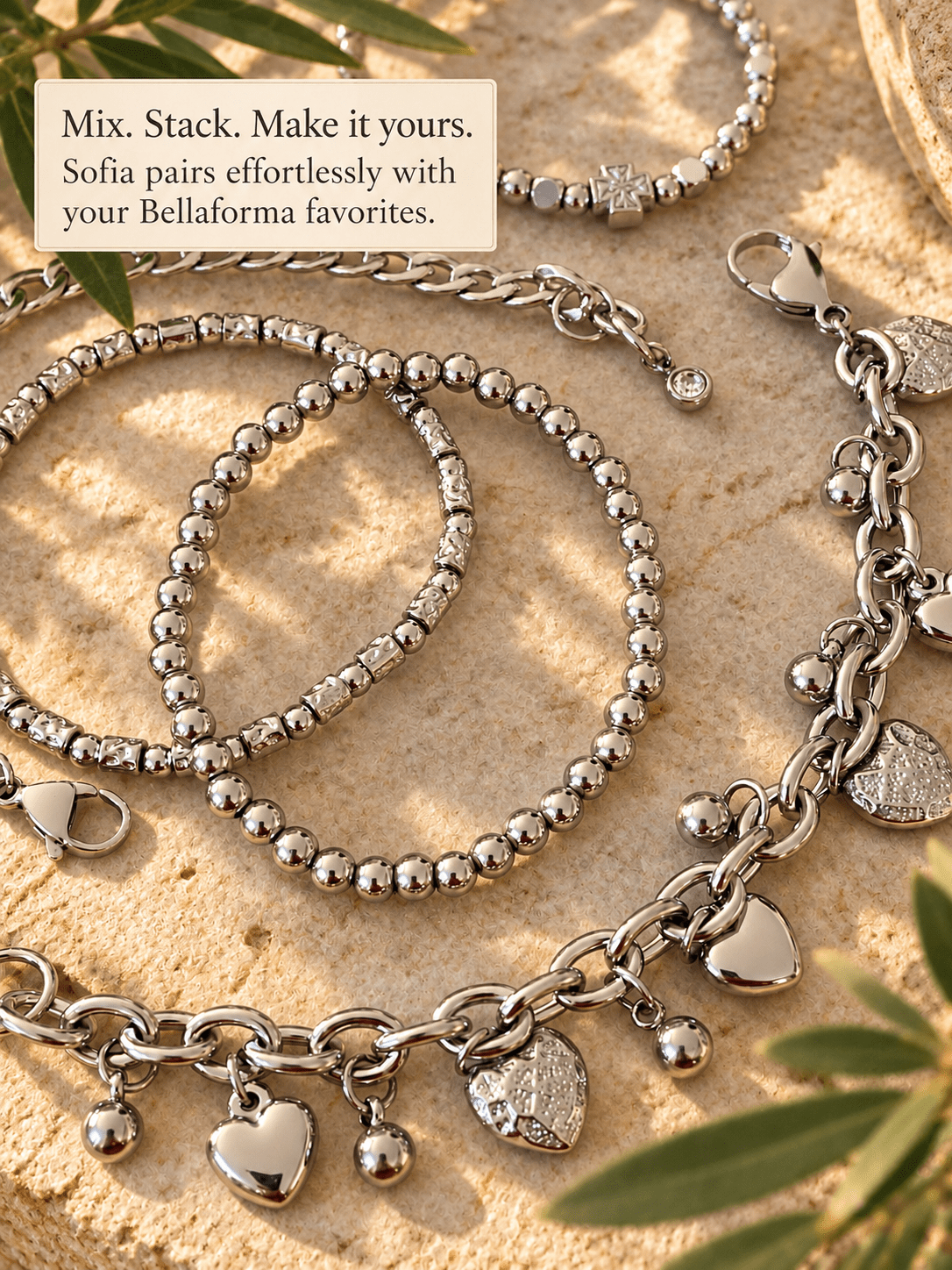 SOFIA HEART BRACELET - Che Cose Belle