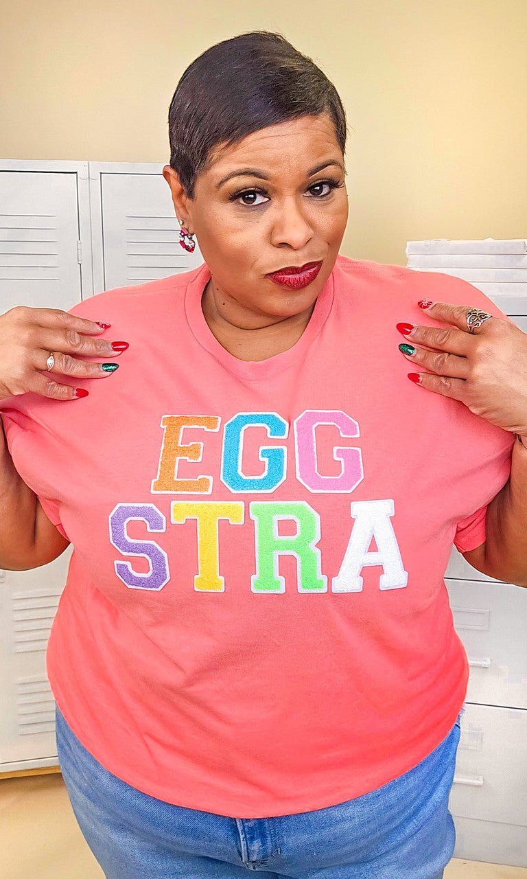 Soft Chenille Eggstra Adult T-Shirt - Che Cose Belle