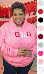 Soft Chenille XOXO Adult Hoodie - Che Cose Belle