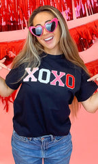 Soft Chenille XOXO T-Shirt - Che Cose Belle