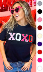 Soft Chenille XOXO T-Shirt - Che Cose Belle