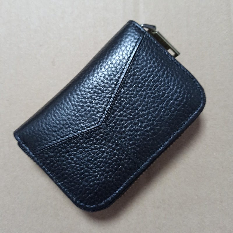 Soft Top-Grain Leather Multifunctional Coin Purse - Che Cose Belle