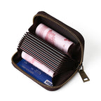 Soft Top-Grain Leather Multifunctional Coin Purse - Che Cose Belle