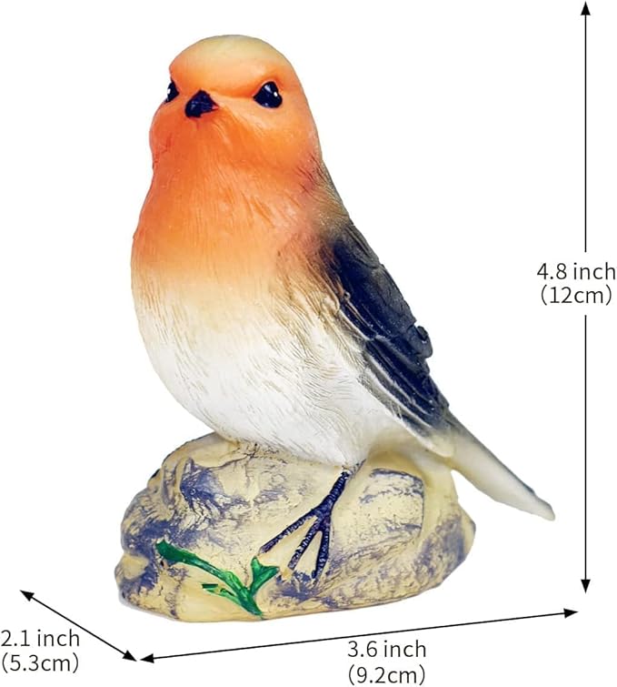 Solar Garden Outdoor Statues Bird Lights, Cute Birds Garden Decor for Outside, Christmas Birthday Gifts for Women, Unique Mother Grandma Housewarming Gifts and Yard Decoration - Che Cose Belle