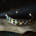 Solar System Silver Bangle Bracelet - Che Cose Belle