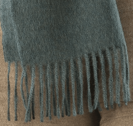 Solid Weave Brushed Alpaca Scarf - Che Cose Belle