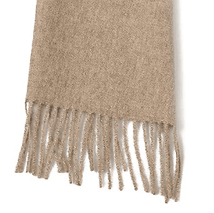Solid Weave Brushed Alpaca Scarf - Che Cose Belle