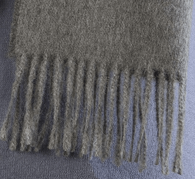Solid Weave Brushed Alpaca Scarf - Che Cose Belle