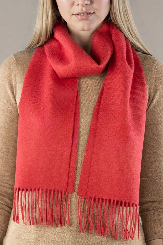 Solid Weave Brushed Alpaca Scarf - Che Cose Belle