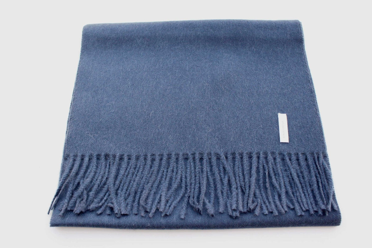 Solid Weave Brushed Alpaca Scarf - Che Cose Belle