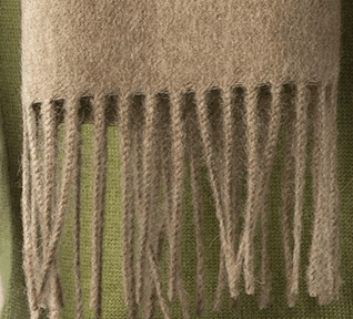 Solid Weave Brushed Alpaca Scarf - Che Cose Belle