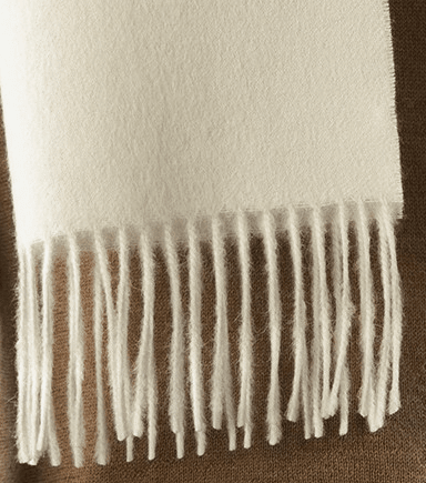 Solid Weave Brushed Alpaca Scarf - Che Cose Belle