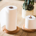 Solid Wood Paper Towel Holder - Che Cose Belle