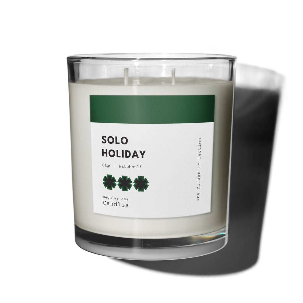 Solo Holiday, Sage + Patchouli 11oz Candle - Che Cose Belle