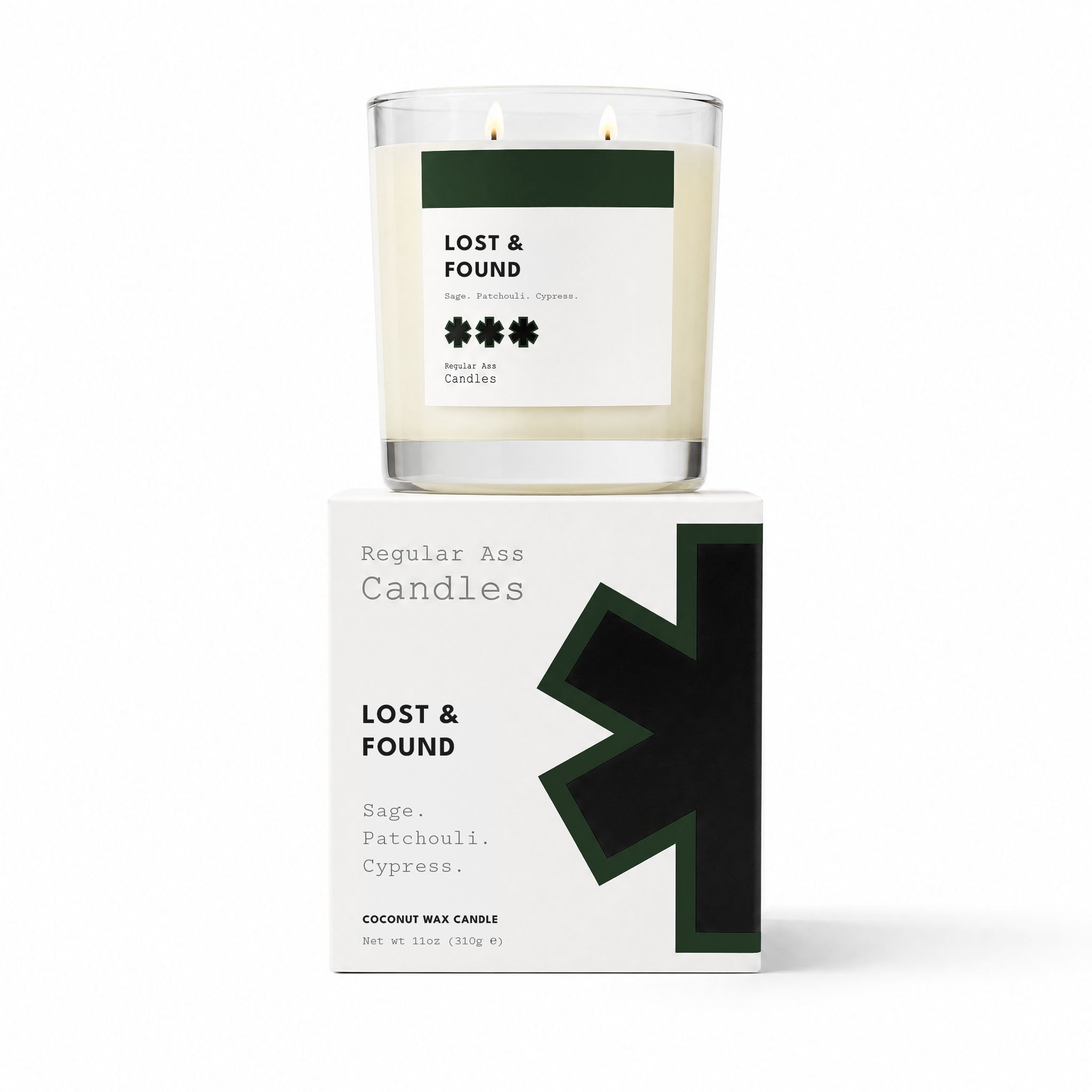 Solo Holiday, Sage + Patchouli 11oz Candle - Che Cose Belle