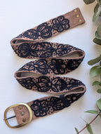 Sombra Rosa Embroidered Belt - Che Cose Belle