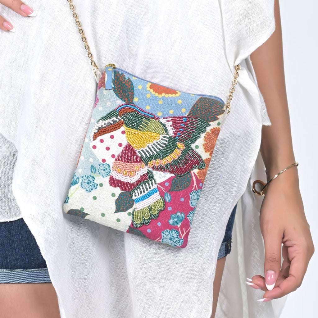 Song Bird Sling Bag - Maroon - Che Cose Belle