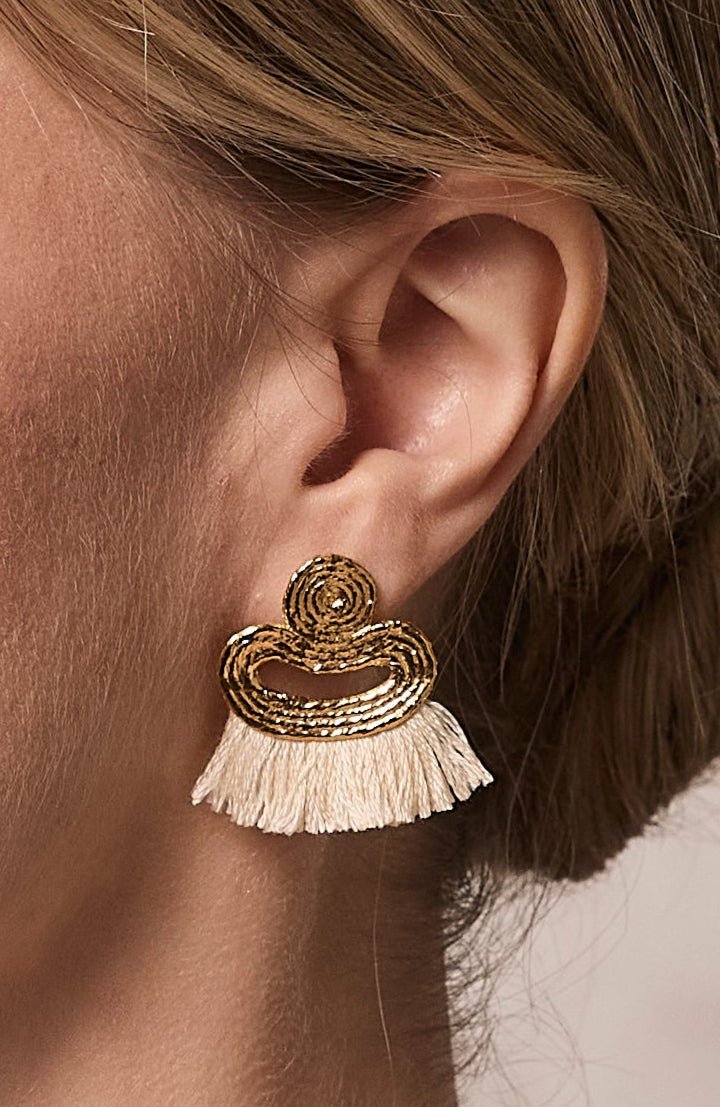 Sonia Tassel Earrings - Sterling Silver - Che Cose Belle