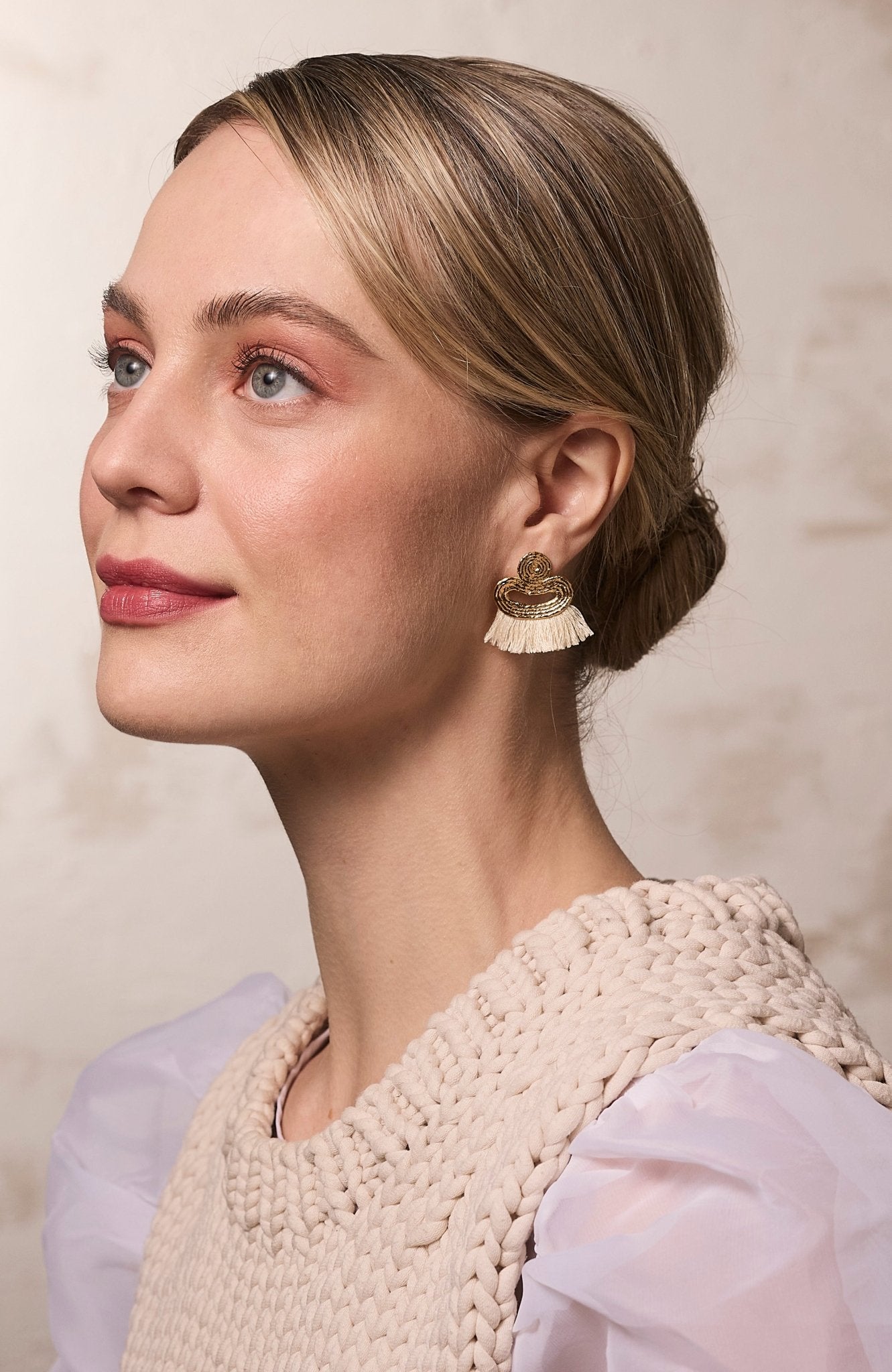 Sonia Tassel Earrings - Sterling Silver - Che Cose Belle