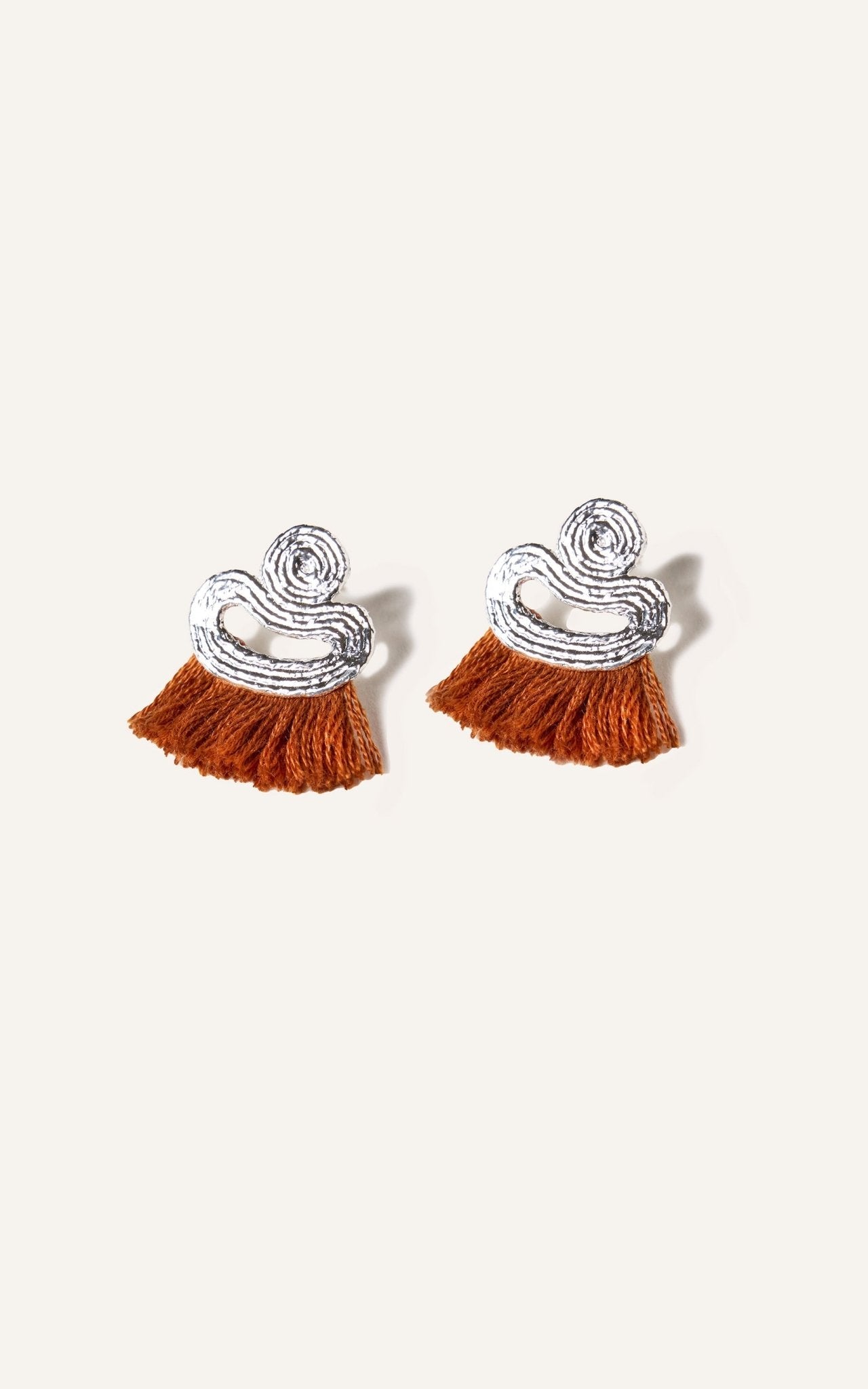 Sonia Tassel Earrings - Sterling Silver - Che Cose Belle