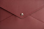 Soul Carrier x ASU Maroon Epsom Leather Clutch - Che Cose Belle