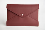 Soul Carrier x ASU Maroon Epsom Leather Clutch - Che Cose Belle