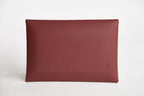 Soul Carrier x ASU Maroon Epsom Leather Clutch - Che Cose Belle