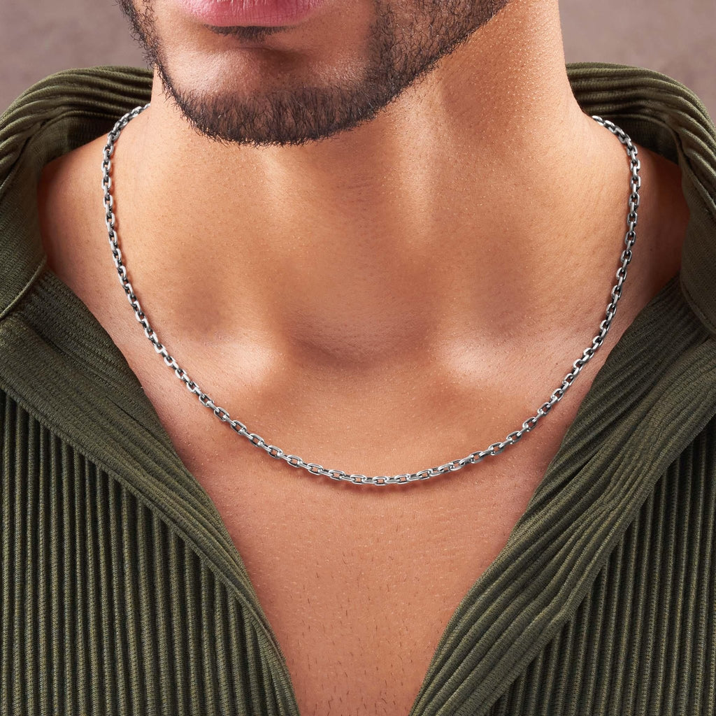 Soulful Harmony Silver Box Chain - Che Cose Belle