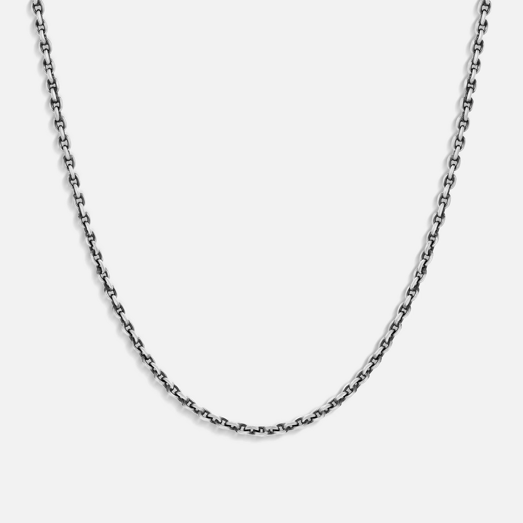 Soulful Harmony Silver Box Chain - Che Cose Belle