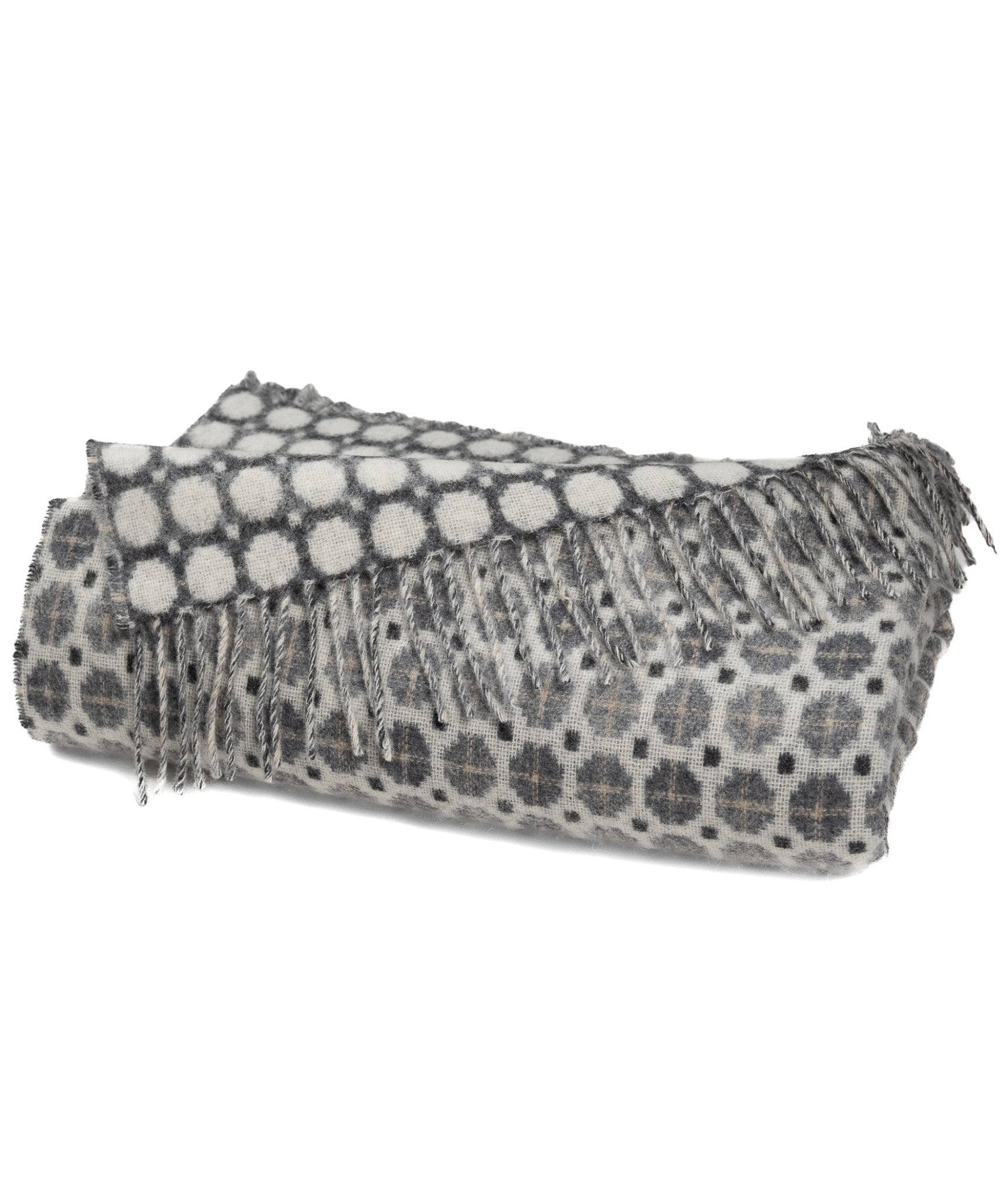 Southampton Home Merino Wool Medallion - Grey - Che Cose Belle