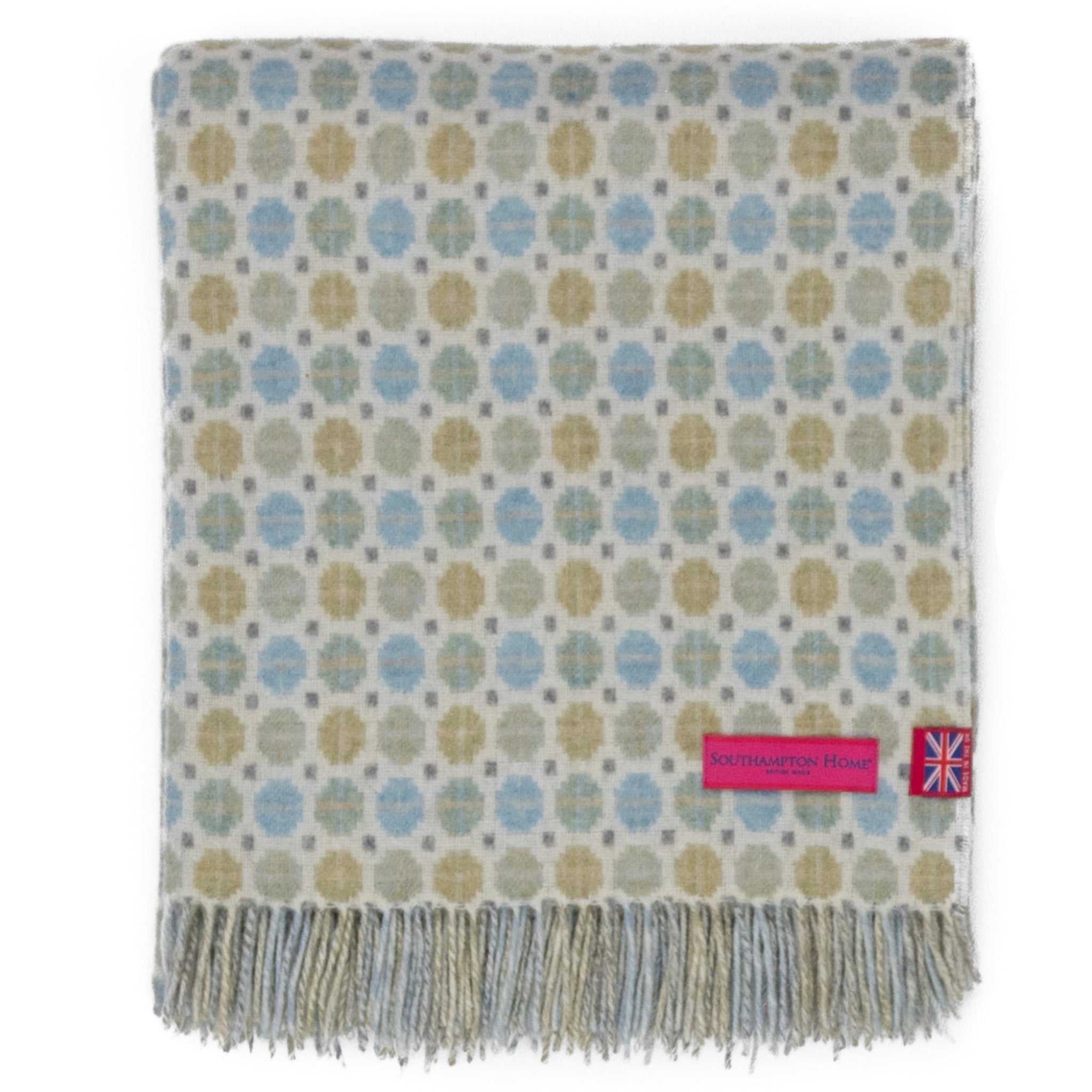 Southampton Home Merino Wool Medallion - Sky - Che Cose Belle