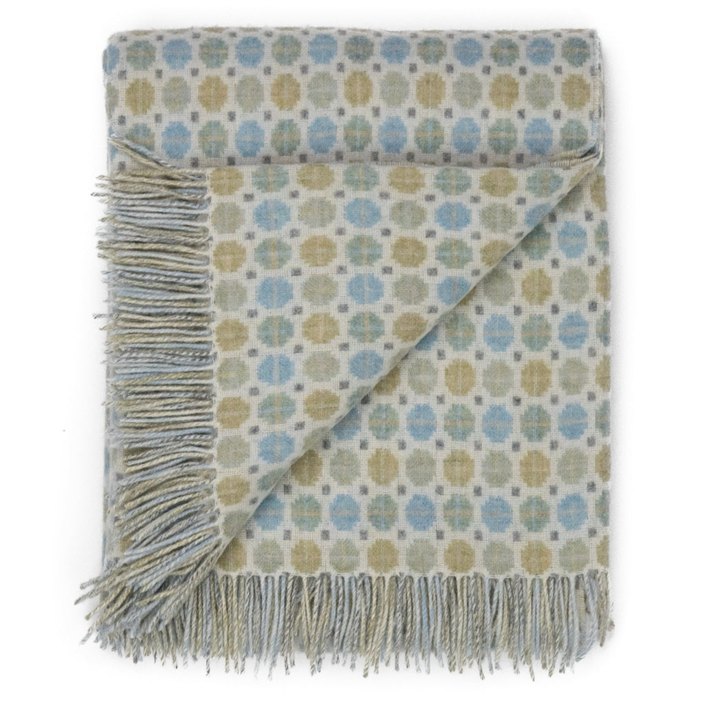 Southampton Home Merino Wool Medallion - Sky - Che Cose Belle