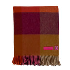 Southampton Home Merino Wool Throw – Block Bold | UK Made - Che Cose Belle