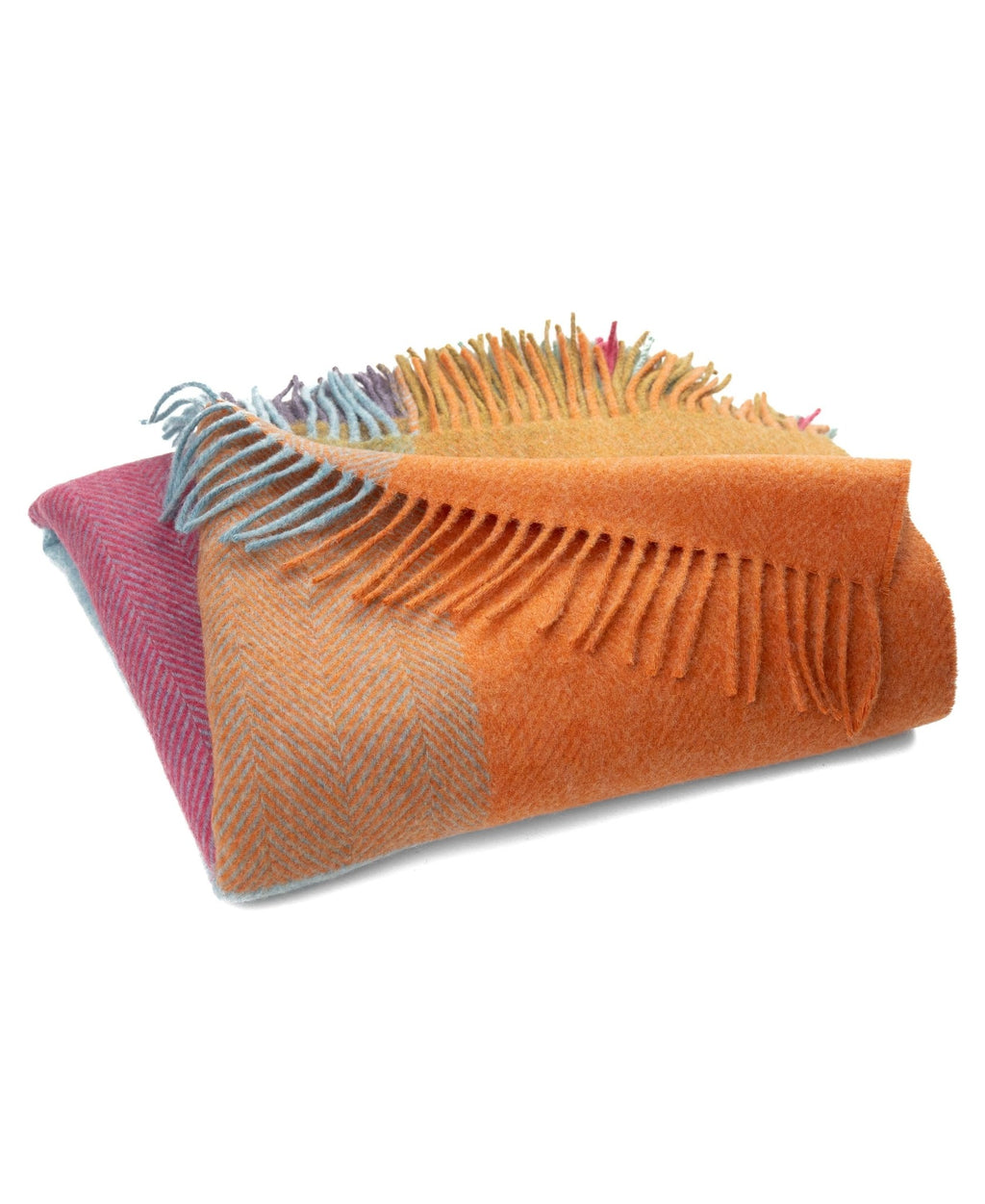 Southampton Home Merino Wool Throw – Block Kaleidoscope - Che Cose Belle