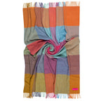 Southampton Home Merino Wool Throw – Block Kaleidoscope - Che Cose Belle