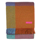 Southampton Home Merino Wool Throw – Block Kaleidoscope - Che Cose Belle