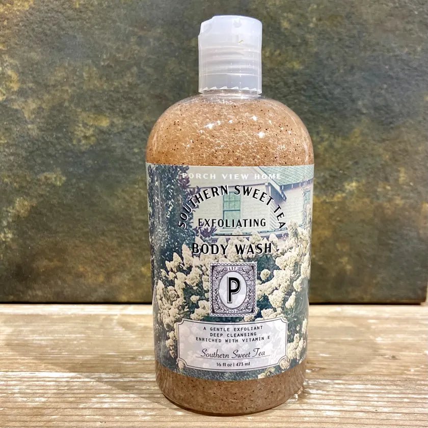 Southern Sweet Tea Exfoliating Body Wash | Porch View - Che Cose Belle