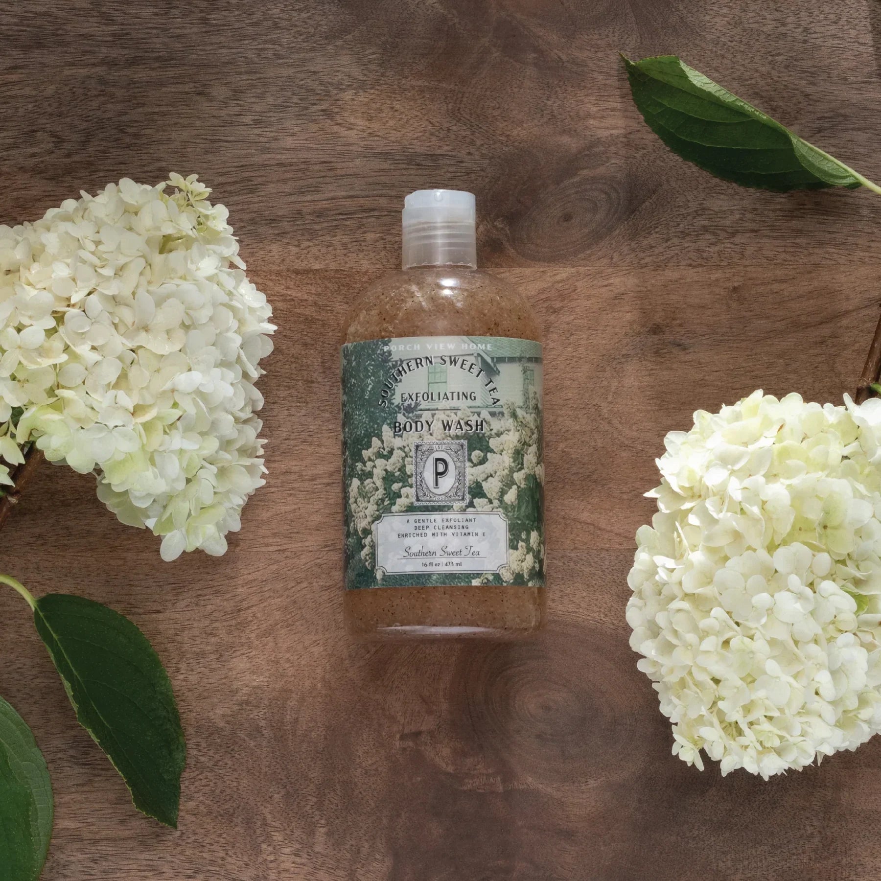 Southern Sweet Tea Exfoliating Body Wash | Porch View - Che Cose Belle