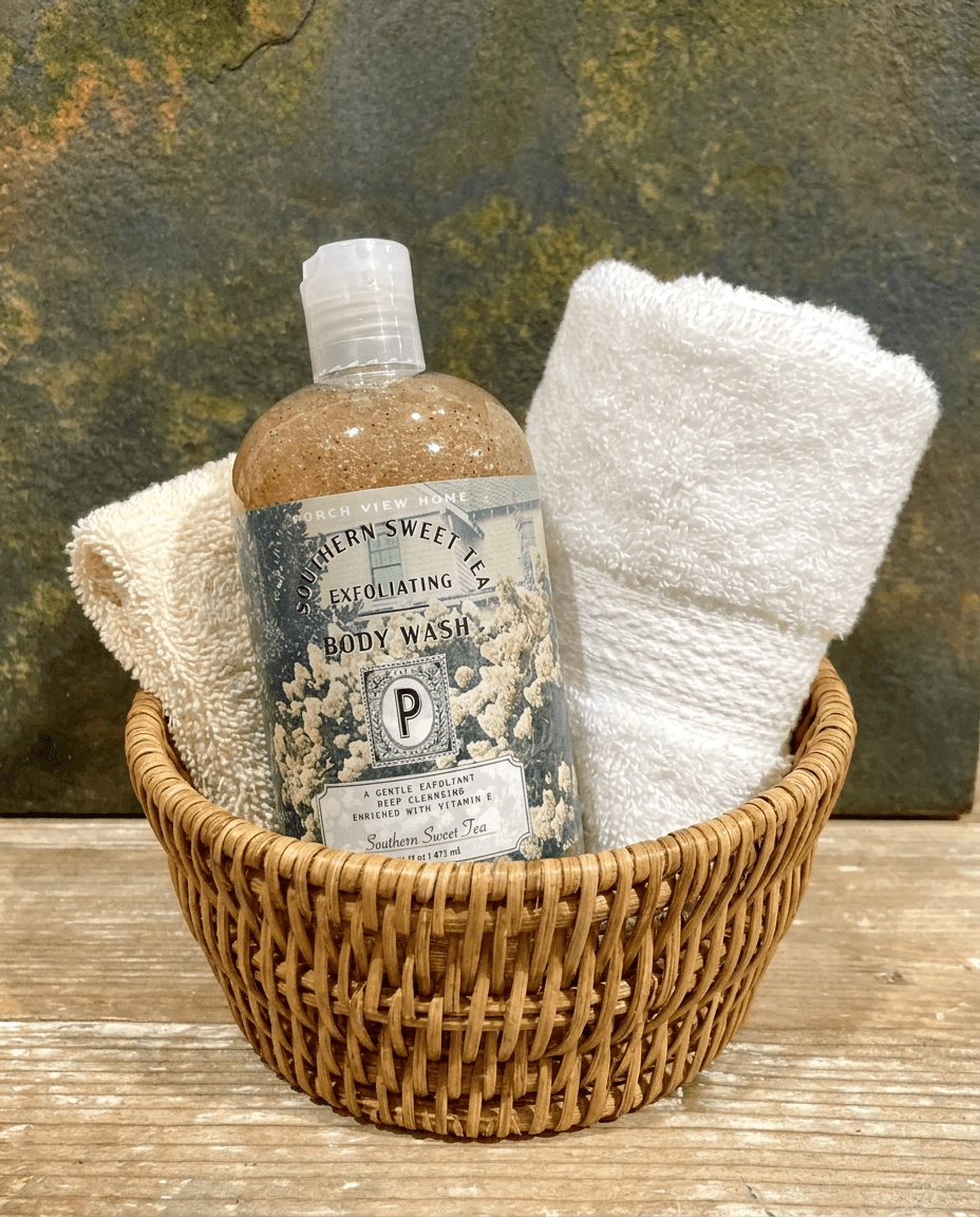 Southern Sweet Tea Exfoliating Body Wash | Porch View - Che Cose Belle