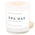 Spa Day Soy Candle - White Jar - 11 oz - Che Cose Belle