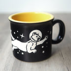 Space Cat Camp Mug - Dishwasher-Safe, Microwave-Safe - Che Cose Belle