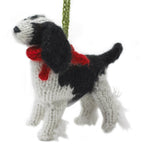 Spaniel Dog Hand Knit Christmas Ornament Arcadia Home