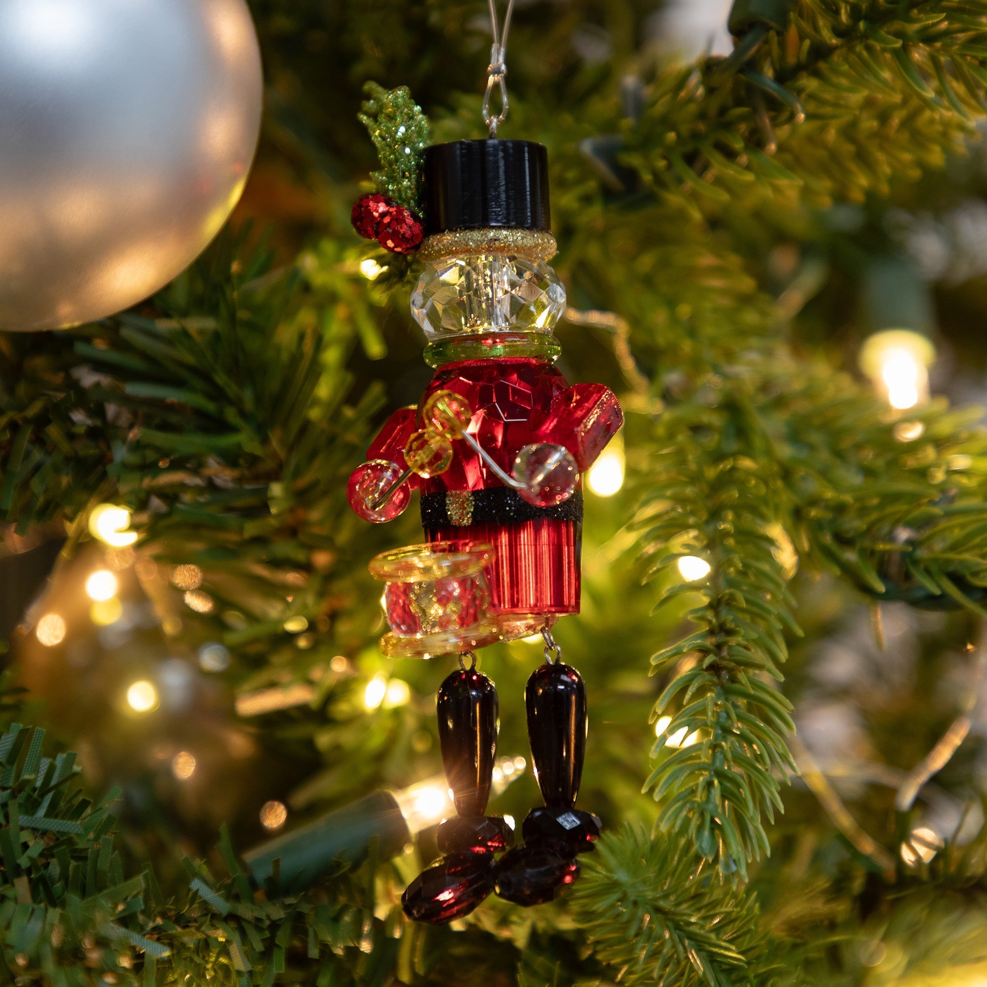 Sparkling Musician Nutcracker Ornament - Che Cose Belle