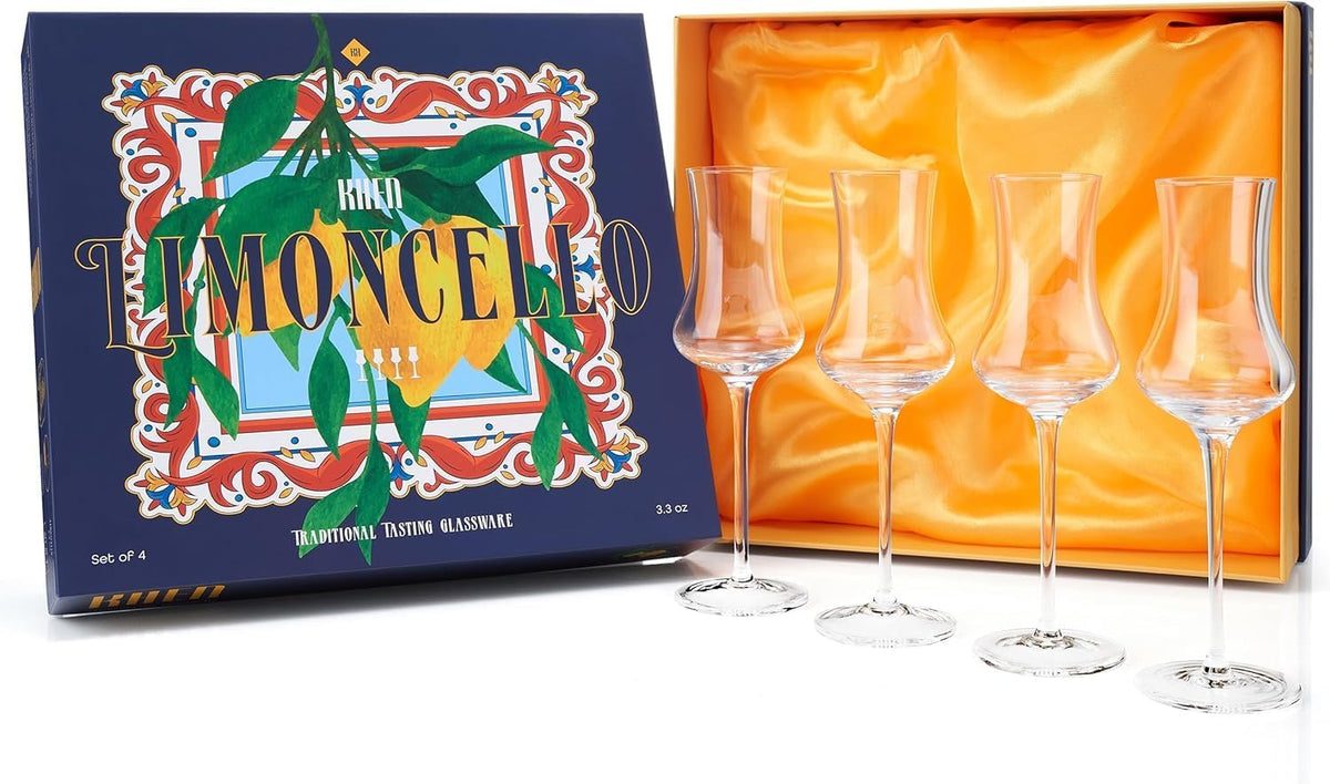 Specialty Limoncello Cocktail Glassware, Set of 4 - Che Cose Belle