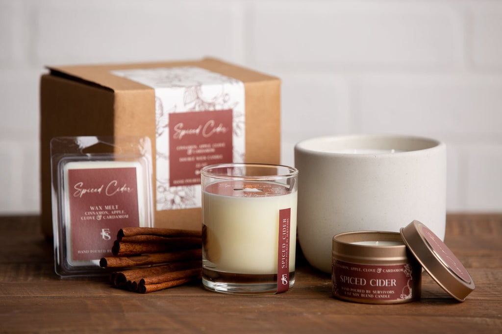 Spiced Cider Cement Candle - Che Cose Belle